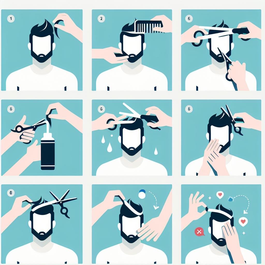 “Mastering The Snip: A Comprehensive Guide To Cutting Hair At Home”