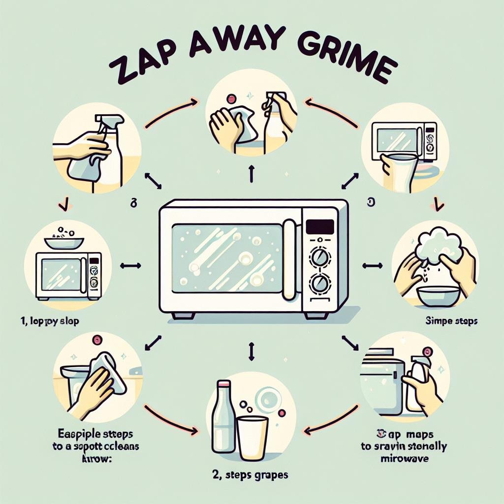“Zap Away Grime: Effortless Steps To A Spotless Microwave”