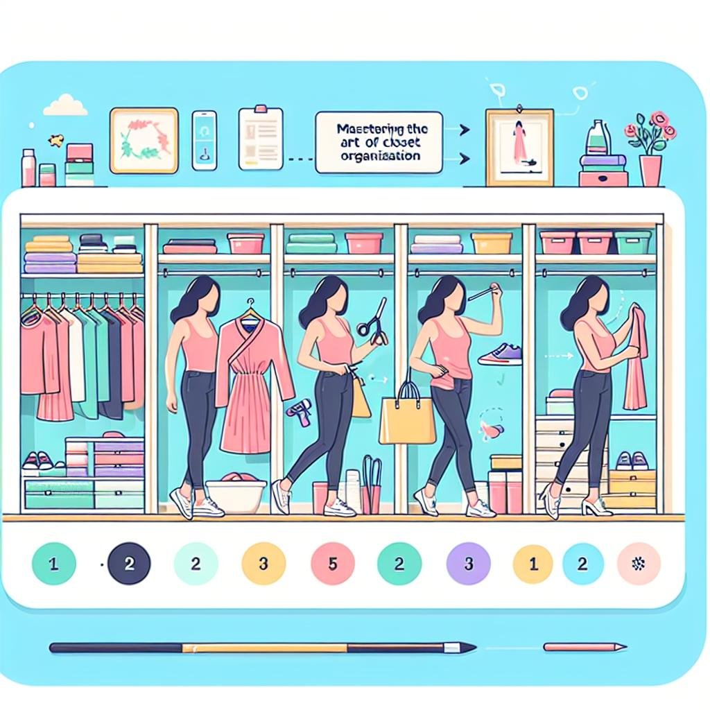 “Master The Art Of Closet Organization: A Step-by-Step Guide”